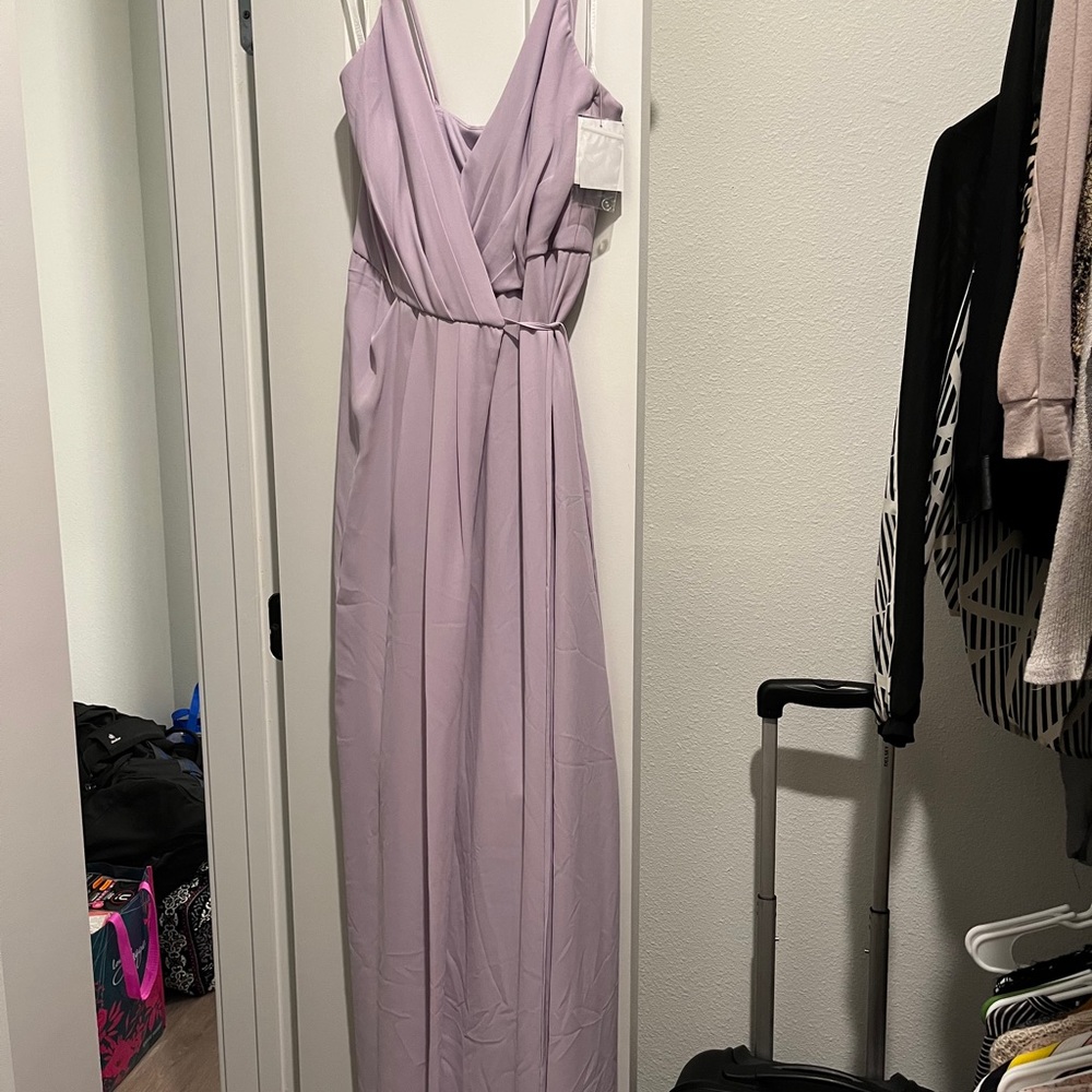 Lavender Bridesmaids dress